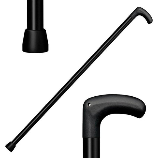 Cold Steel Heavy Duty Cane Aluminum Shaft 37.5 In Nylon Crook Handle Rubber Foot For Seniors by Cold Steel