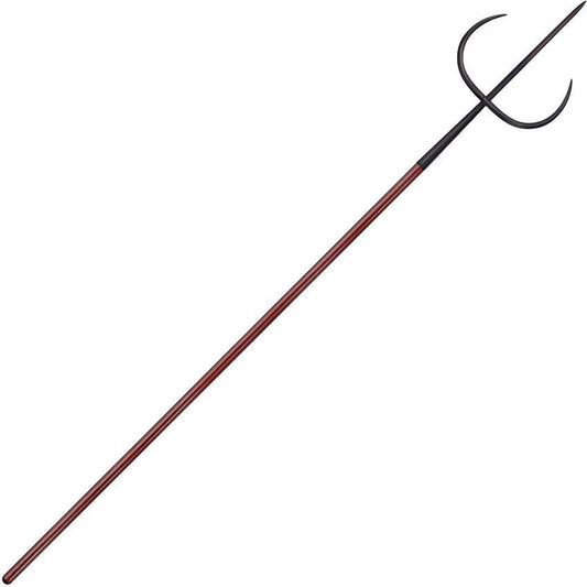 Cold Steel Tiger Fork CS95BTF 89 Inch Heavy Duty Forked Spear For Outdoor Enthusiasts With Ash Wood Handle by Cold Steel