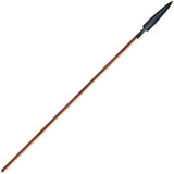 Cold Steel Assegai Long Shaft Spear With Sheath 81.5 Inch Carbon Steel Black Finish For Outdoor Survivalists by Cold Steel