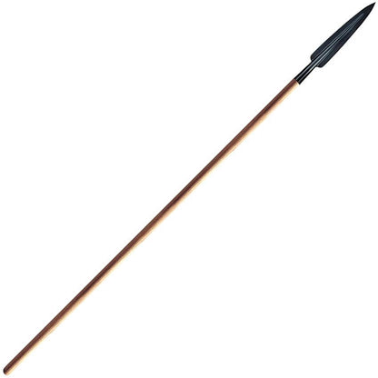 Cold Steel Assegai Long Shaft Spear With Sheath 81.5 Inch Carbon Steel Black Finish For Outdoor Survivalists by Cold Steel