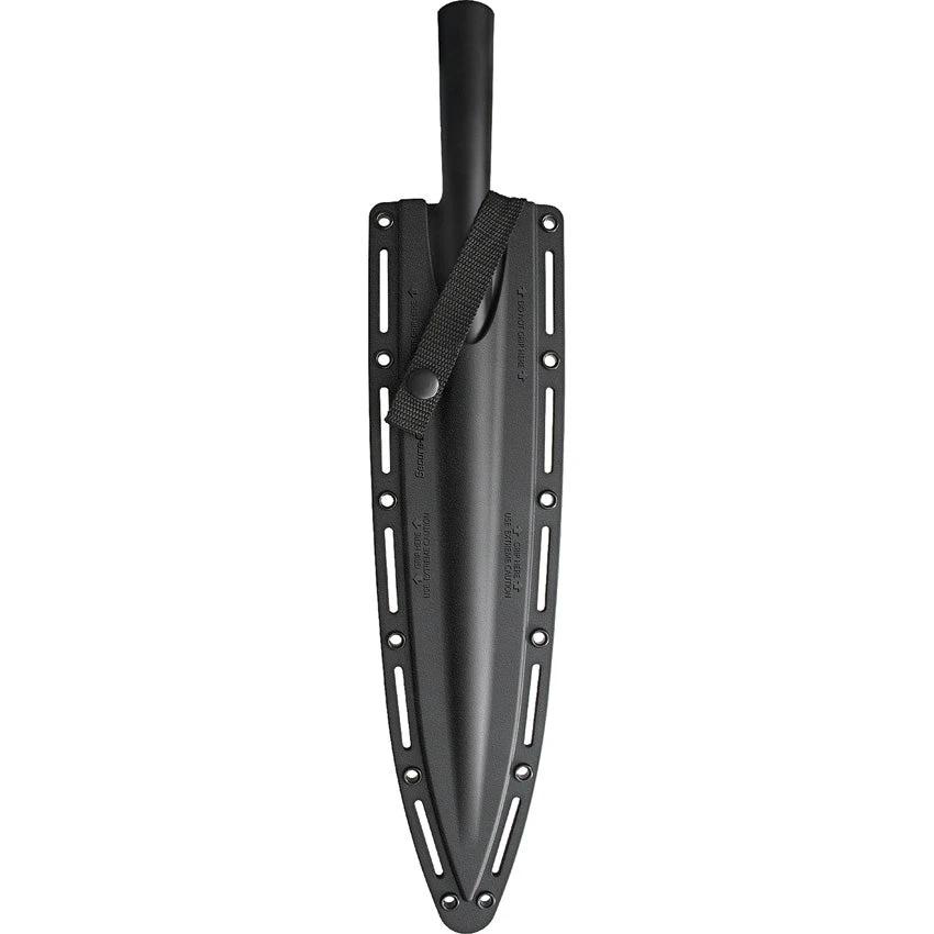 Cold Steel Assegai Long Shaft Spear With Sheath 81.5 Inch Carbon Steel Black Finish For Outdoor Survivalists by Cold Steel