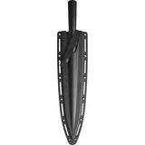 Cold Steel Assegai Short Shaft Spear CS-95FS For Tactical Outdoors SK-5 Dual-Edge Head Ash Handle And Secure-Ex Sheath by Cold Steel
