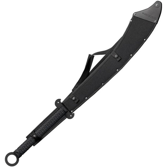 Cold Steel Chinese Sword Machete CS-97TCHS For Outdoor Enthusiasts - 24in 65Mn Blade, Full Tang, Rugged Matte Finish by Cold Steel