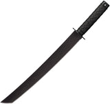 Cold Steel Tactical Wakizashi Machete CS97TKLZ For Outdoor Enthusiasts With 18in Black Matte 1055HC Blade Anti Rust Finish by Cold Steel
