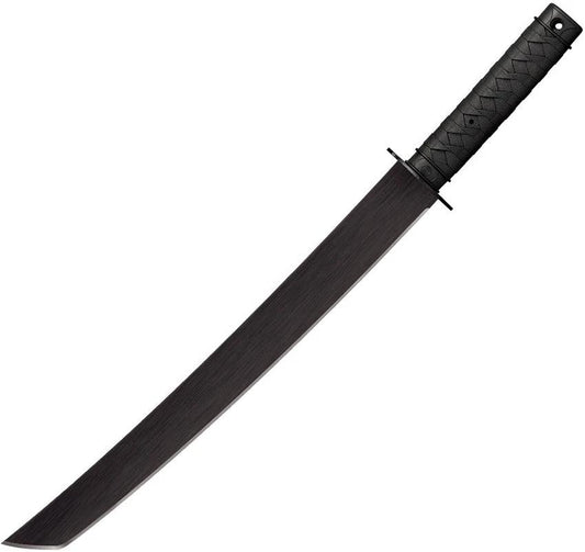 Cold Steel Tactical Wakizashi Machete CS97TKLZ For Outdoor Enthusiasts With 18in Black Matte 1055HC Blade Anti Rust Finish by Cold Steel