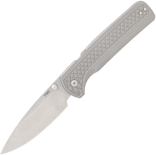 Cold Steel FM1 Atlas Lock Knife S35VN Drop Point Blade Titanium Stonewash Handle EDC by Cold Steel
