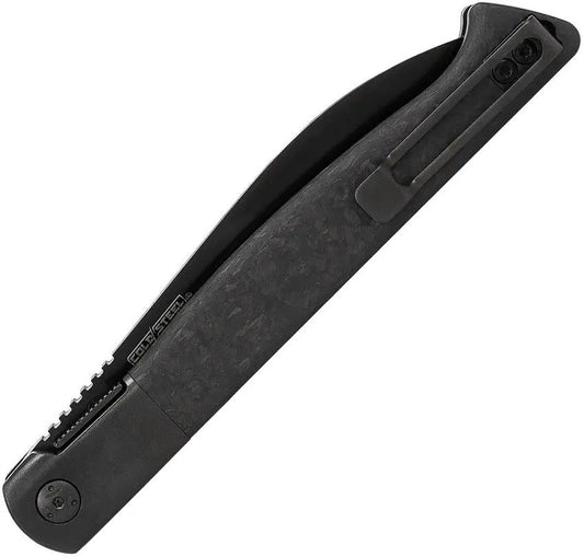 Cold Steel Hawksbill Folding Knife Specter Linerlock CPM20CV Blade Black PVD Carbon Fiber Handle EDC by Cold Steel
