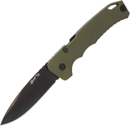 Cold Steel Swift III Atlas Lock Folding Knife Rugged OD Green G10 CPM M4 Drop Point for EDC Enthusiasts by Cold Steel