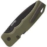 Cold Steel Swift III Atlas Lock Folding Knife Rugged OD Green G10 CPM M4 Drop Point for EDC Enthusiasts by Cold Steel