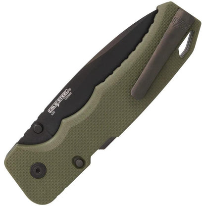 Cold Steel Swift III Atlas Lock Folding Knife Rugged OD Green G10 CPM M4 Drop Point for EDC Enthusiasts by Cold Steel