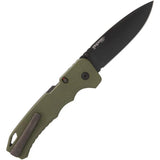 Cold Steel Swift III Atlas Lock Folding Knife Rugged OD Green G10 CPM M4 Drop Point for EDC Enthusiasts by Cold Steel