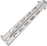 Cold Steel Arc Angel Premium Butterfly Knife Satin Clip Point Blade Aluminum Handle For Collectors by Cold Steel