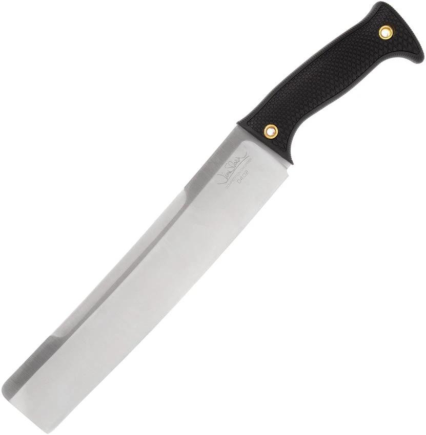 Cold Steel Jimmi Slash Chopper 10 Inch CPM 3V Blade Full Tang KrayEx Handle With Leather Sheath For Tactical Outdoorsmen by Cold Steel