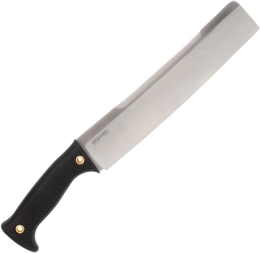 Cold Steel Jimmi Slash Chopper 10 Inch CPM 3V Blade Full Tang KrayEx Handle With Leather Sheath For Tactical Outdoorsmen by Cold Steel
