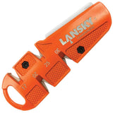 Lansky C-SHARP Ceramic Sharpener 4.25 Inch Precision Serration Taper 800 Grit Orange For Outdoor Enthusiasts by Lansky