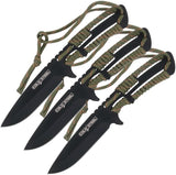 Cold Steel Throwing Knives 3 Pack CS-TH-44KVD3PK by Cold Steel