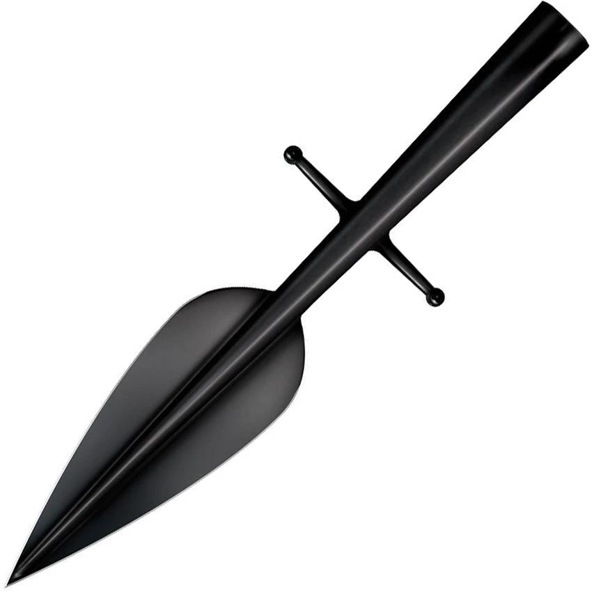 Cold Steel European Boar Spear Head MAA CS-X95MBOA Black Coated 1055HC Blade Accepts 48 Inch Ash Handles For Hunters by Cold Steel