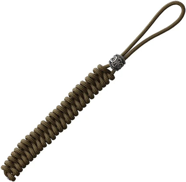Coeburn Tool Lanyard With Viking Bead Tan Paracord 4.25 Inch Durable For Pros And Outdoor Use by Coeburn Tool