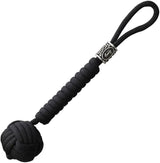 Coeburn Monkey Fist Lanyard Black Paracord Viking Bead For Outdoor Survivalists And Tactical Enthusiasts by Coeburn Tool