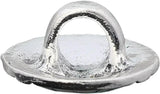 Coeburn Tool Spartan Shield Bead 0.65 Inch Silver Single Hole Fits 550 Paracord Survivalists by Coeburn Tool