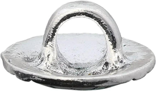 Coeburn Tool Spartan Shield Bead 0.65 Inch Silver Single Hole Fits 550 Paracord Survivalists by Coeburn Tool