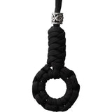 Coeburn Paracord Lanyard With Ring 6 Inch Durable Cobra Knot Snake Knot Black For Outdoor Enthusiasts by Coeburn Tool