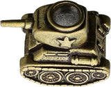 Coeburn Antique Brass Tank Bead CT3015 Single Hole For 550 Paracord Crafting Outdoor Survivalists Bulk Packed by Coeburn Tool