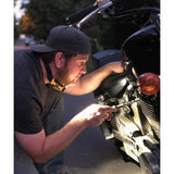 Caterpillar Necklight 200 Lumen Hands-Free Dual-Head LED Rugged Water-Resistant Work Light For Mechanics And DIYers by Caterpillar