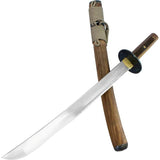 Condor Kondoru Wakazashi CTK1013 16.88in 1075 Carbon Steel Blade Walnut Handle For Martial Arts Enthusiasts by Condor