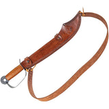 Condor Buccaneer Sword CTK1030 15.5 Inch 1075HC Blade Leather Wrapped Handle D Guard With Belt Sheath For Collectors by Condor
