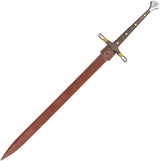 Condor Smite Sword CTK1034 28.38in 1075HC Blade Wire-Wrapped Walnut Grip Battle Ready Belt Sheath For Sword Enthusiasts by Condor