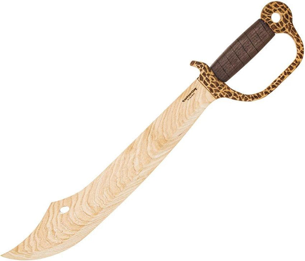 Condor Buccaneer Wooden Sword 24 Inch 16.5 Inch American Hickory Blade Durable Training Weapon for Larp Enthusiasts by Condor