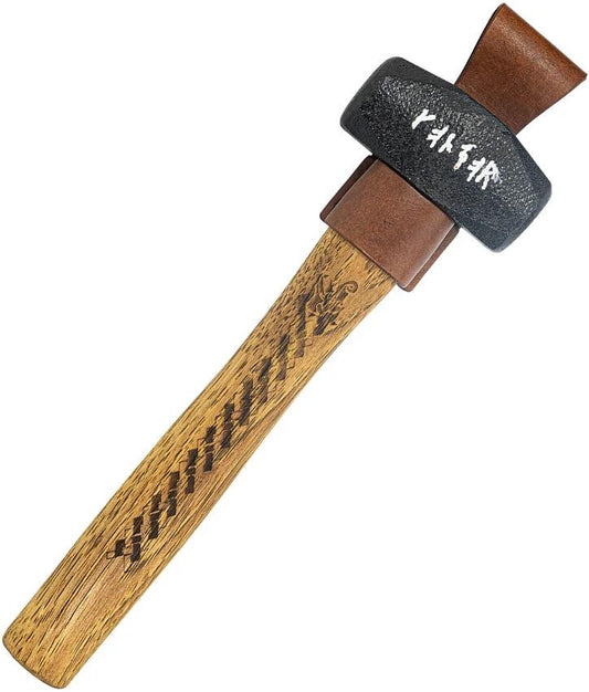 Condor Norse Dragon Hammer Camp Utility With 12 Inch Carbon Steel Blade And Burnt Hickory Handle by Condor