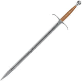 Condor Wallace Scottish Sword CTK1050 30in Blade Premium 39in 1075HC Leather Wrapped Walnut Handle For Collectors by Condor