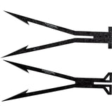 Condor Tantar Harpoon CTK115 Rugged 6 Inch 1075HC Blade With Black Powder Coat And Kydex Sheath For Outdoor Survivalists by Condor