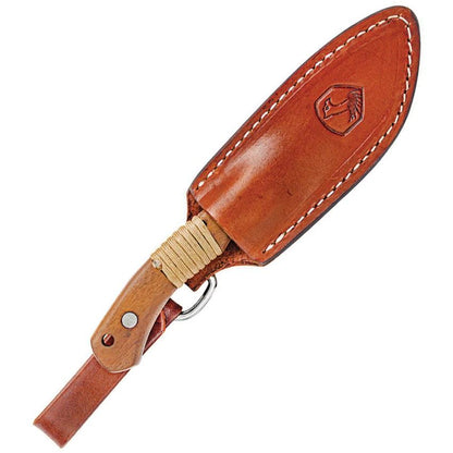 Condor Mountaineer Trail Knife CTK120 4.13in Full Tang Cord Wrapped Walnut For Outdoor Enthusiasts by Condor