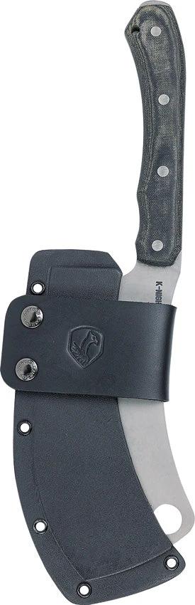 Condor K-Night Cleaver CTK1339 1075HC Blade Full Tang With Black Canvas Micarta Handle And Kydex Sheath For Outdoorsmen by Condor