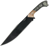 Condor Atrox Knife Outdoor Survivalists Full Tang Eleven And A Quarter Inch Traction Blade Micarta Handle Kydex Sheath by Condor