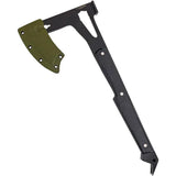 Condor Blackout Hawk Axe CTK1817 7.25in 1075HC Steel Head with Black Micarta Handle for Outdoor Survivalists by Condor