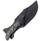 Condor Little Bowie Knife CTK1821 4.63 Inch 1075HC Clip Point Satin Finish Micarta Full Tang Survival EDC by Condor