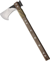 Condor Tactical PASS Hawk Axe 15 Inch For Survivalists With 3 Inch Cutting Edge 1075HC Steel Micarta Handle by Condor