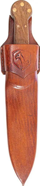 Condor Trade Dag Fixed Blade Knife 8in 1095HC Steel Full Tang Walnut Handle Belt Sheath for Outdoorsmen by Condor