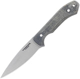 Condor K Night Fixed Blade Knife For Outdoorsmen With 14C28N Satin Blade Full Tang Micarta Handle Kydex Sheath by Condor