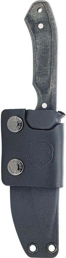 Condor K Night Fixed Blade Knife For Outdoorsmen With 14C28N Satin Blade Full Tang Micarta Handle Kydex Sheath by Condor