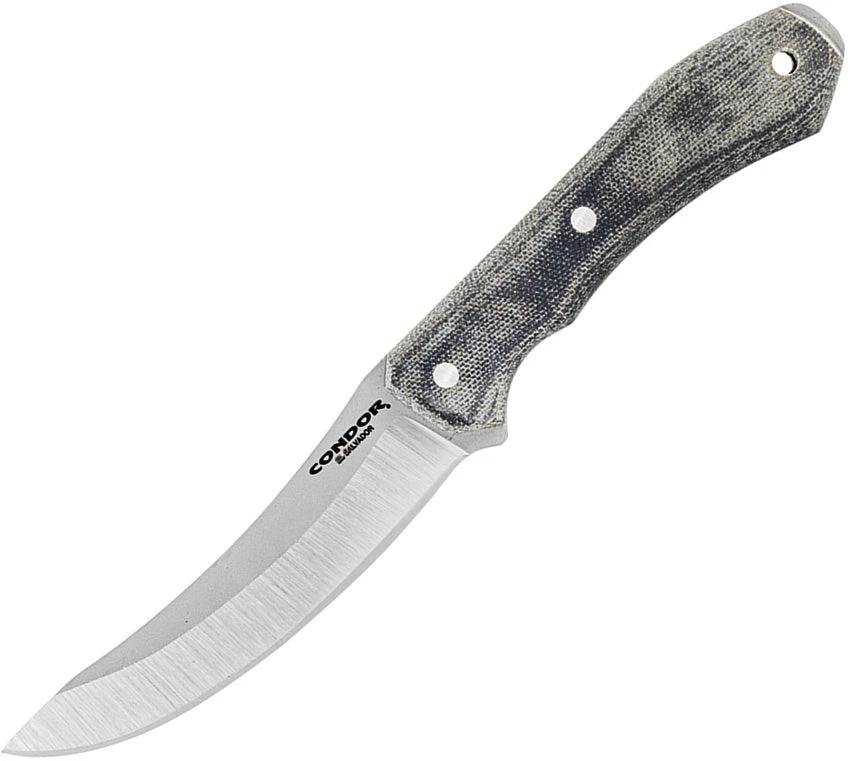 Condor K Night Scullery Knife 9 Inch Blade Sandvik 14C28N Full Tang Micarta Handle With Kydex Sheath For Chefs by Condor
