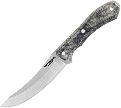 Condor K Night Scullery Knife 9 Inch Blade Sandvik 14C28N Full Tang Micarta Handle With Kydex Sheath For Chefs by Condor