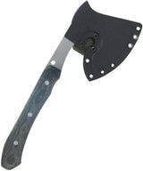Condor K Night Hatchet Survival Axe Satin 1075HC Blade Full Tang Micarta Handle Kydex Sheath 13.38in by Condor