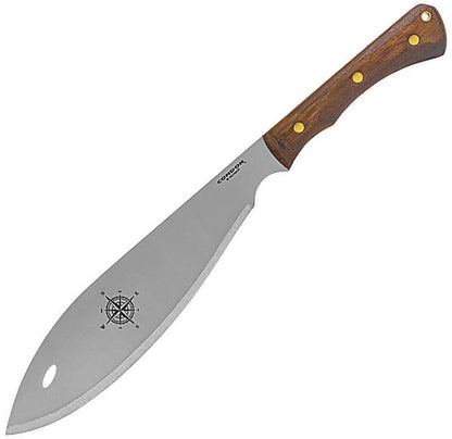 Condor Polar North Machete CTK2012 1075HC Steel Blade Full Tang Walnut Handle Rugged Outdoor Survivalists by Condor