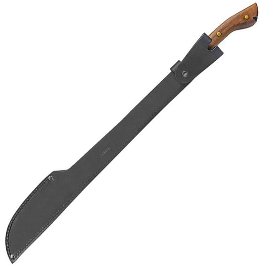 Condor Cojang Jungle Machete 1075HC Steel Convex Blade Full Tang Walnut Handle Heavy Duty Outdoor Survival by Condor