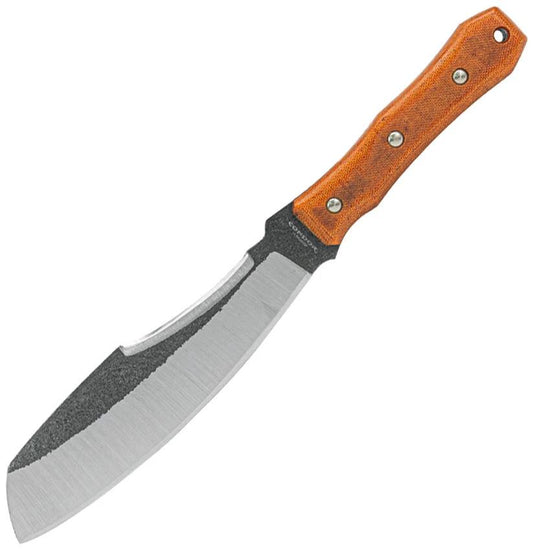 Condor Mountain Pass Surveyor Knife CTK2018 6.25In Full Tang 440C Blade Canvas Micarta For Outdoor Enthusiasts by Condor